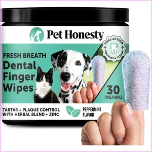 Pet Dental Finger Wipes