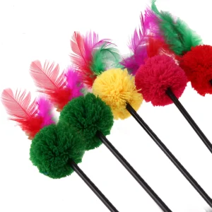 5pcs Ultra Long Feather Teaser
