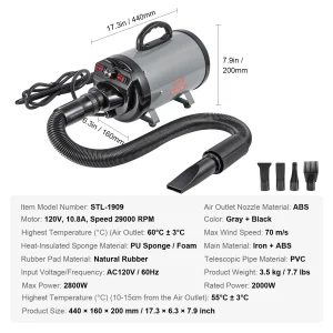 Pet Blow Dryer