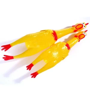 Screaming Chicken Dog Chew Toy